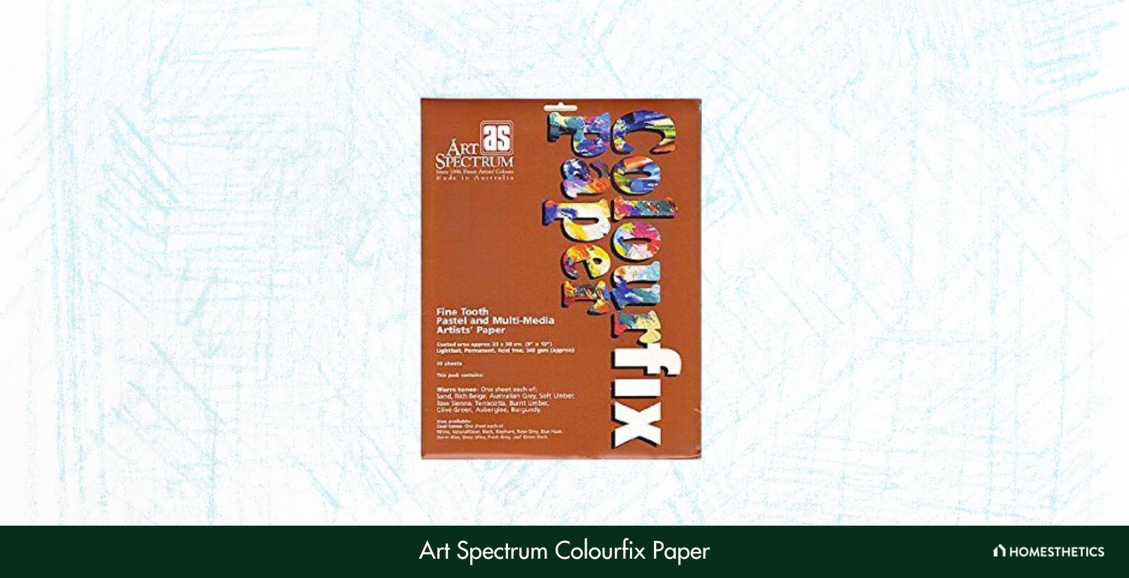 Art Spectrum Colourfix Coated Pastel Paper