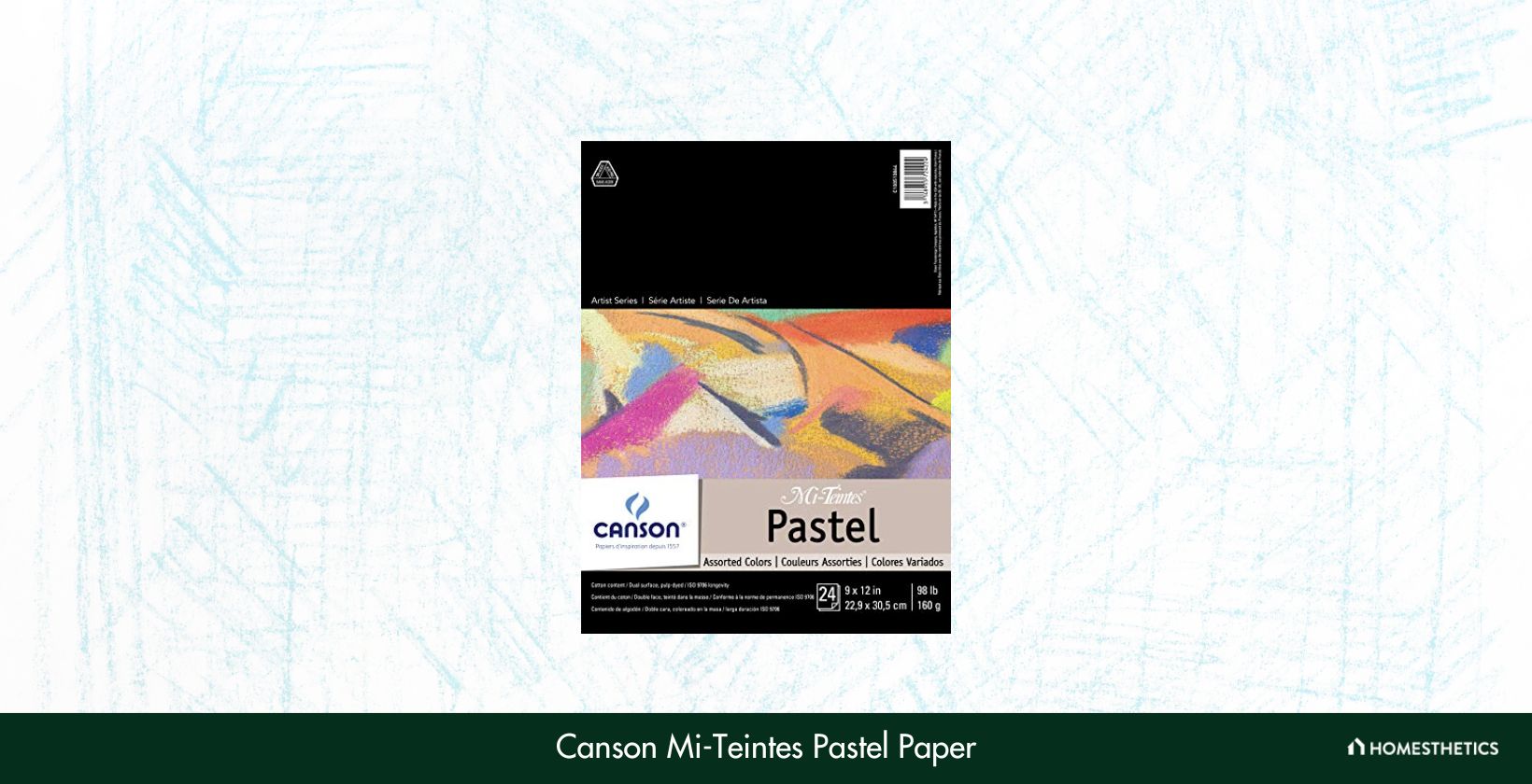 Canson Mi Teintes Pad for Pastels 1