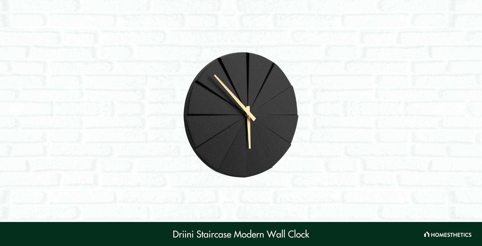 Driini Staircase Modern Wall Clock