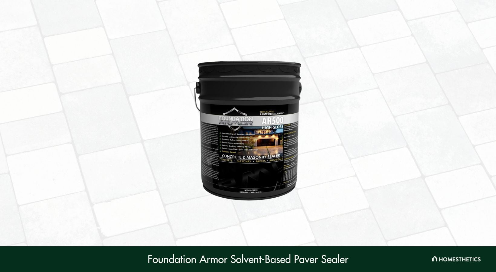 Foundation Armor Solvent Based Paver Sealer