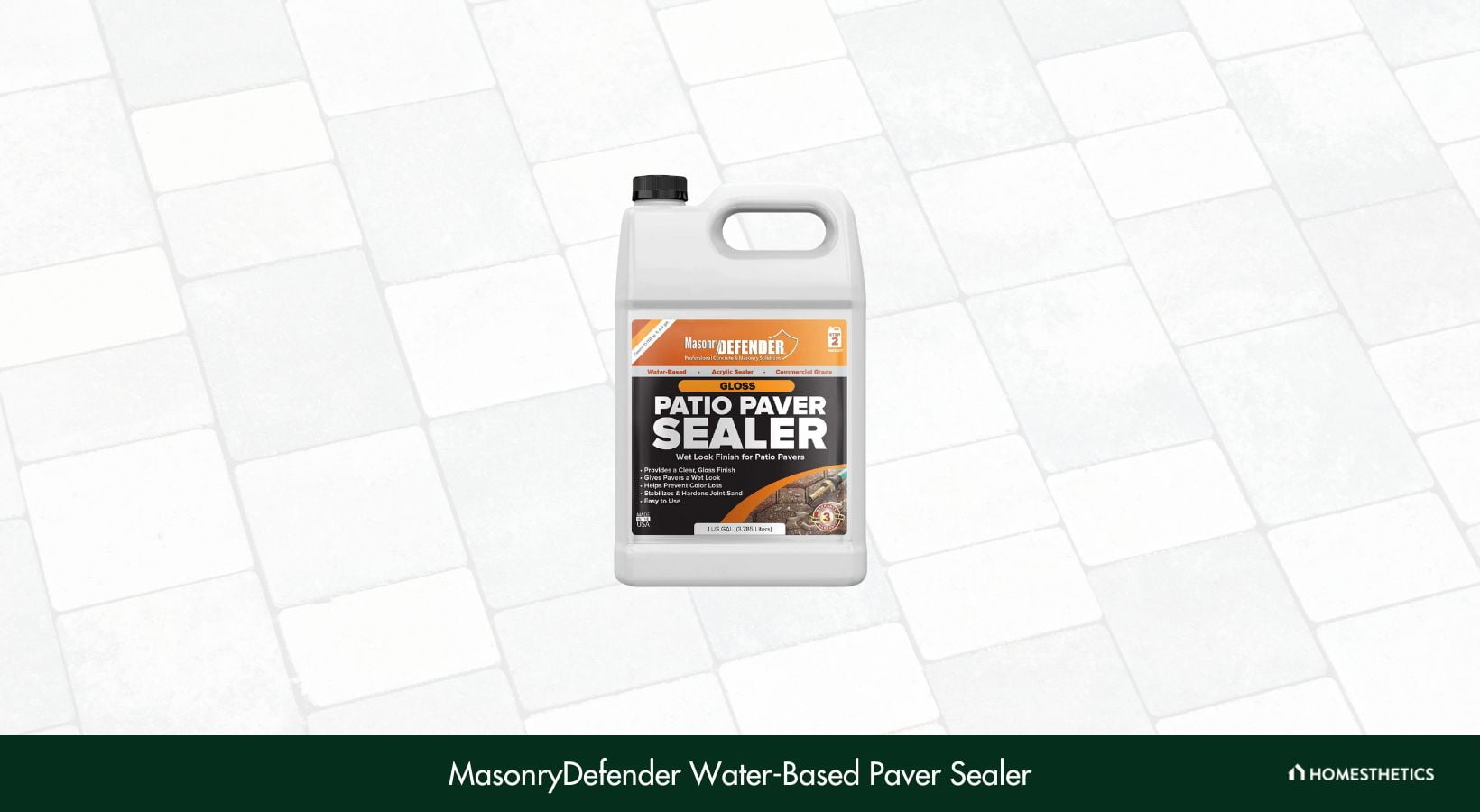 MasonryDefender Water Based Paver Sealer