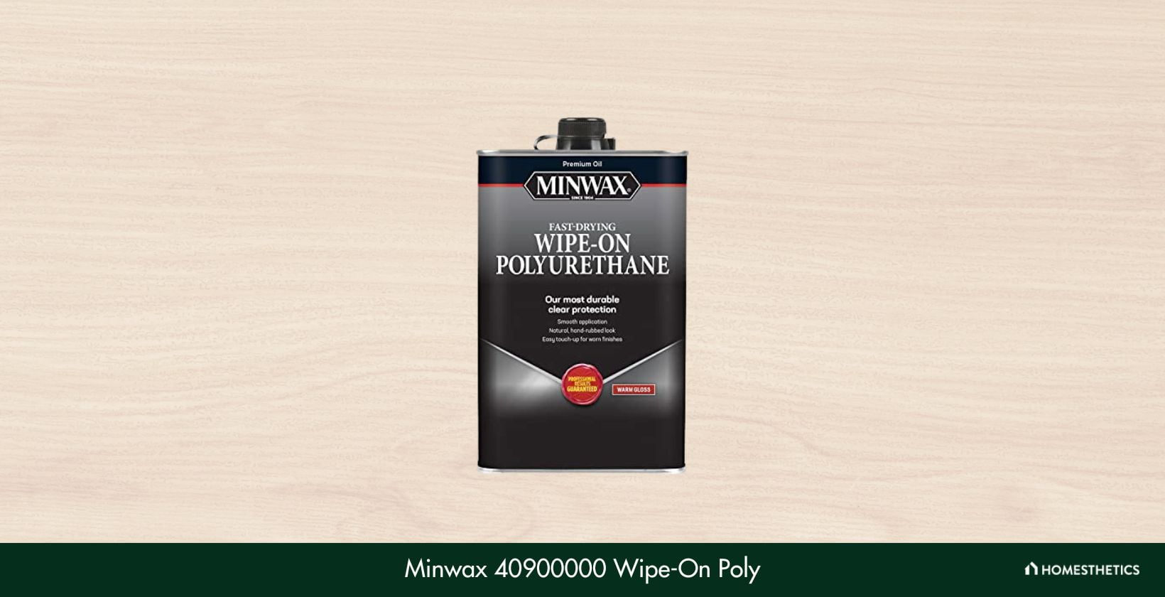 Minwax 40900000 Wipe On Poly