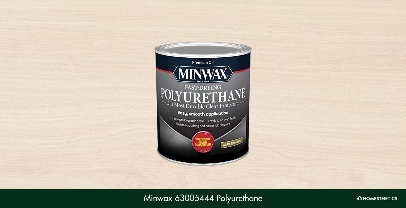 Minwax 63005444 Fast Drying Polyurethane Clear Finish