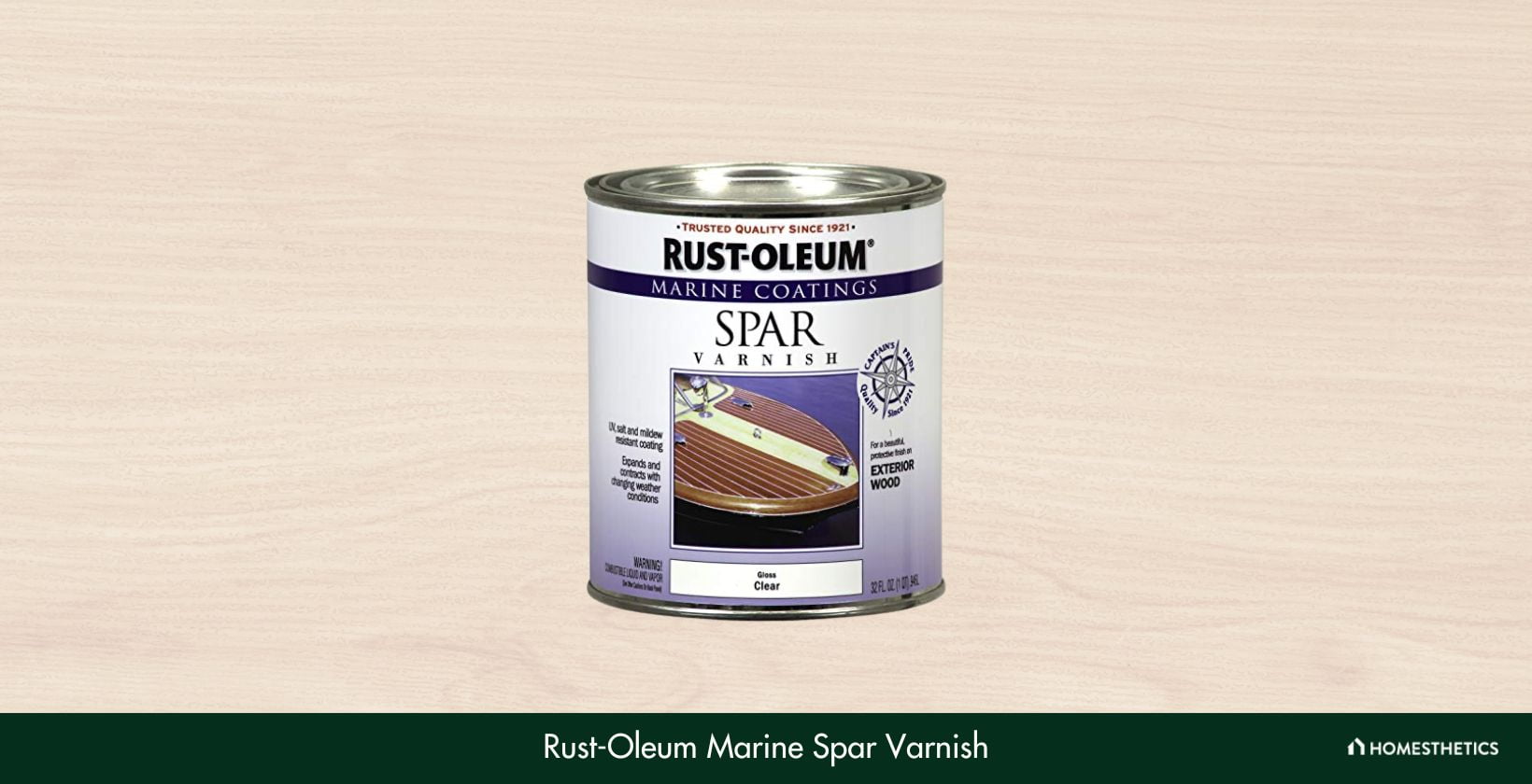 Rust Oleum 207008 Marine Spar Varnish