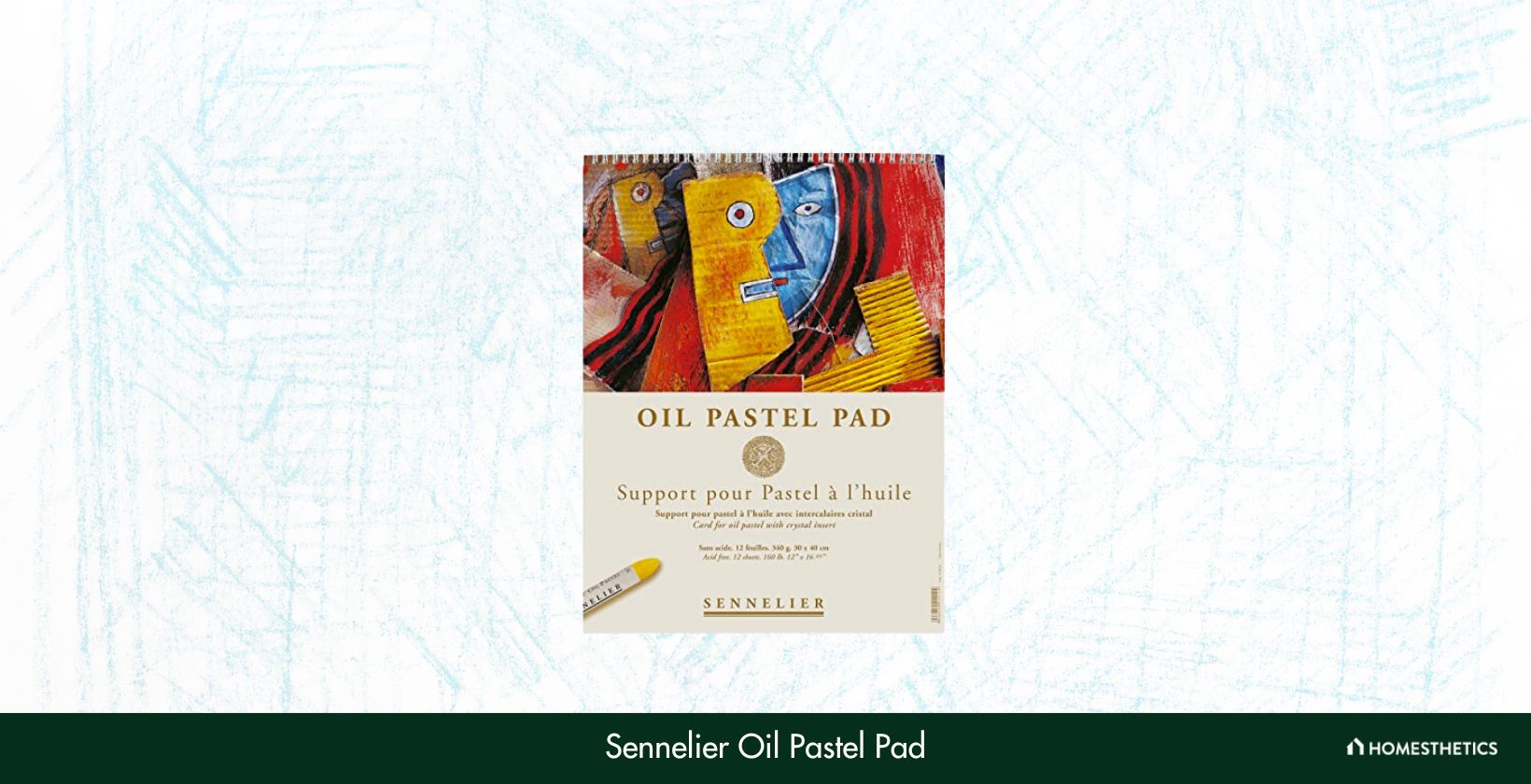 Sennelier Oil Pastel Card Pad