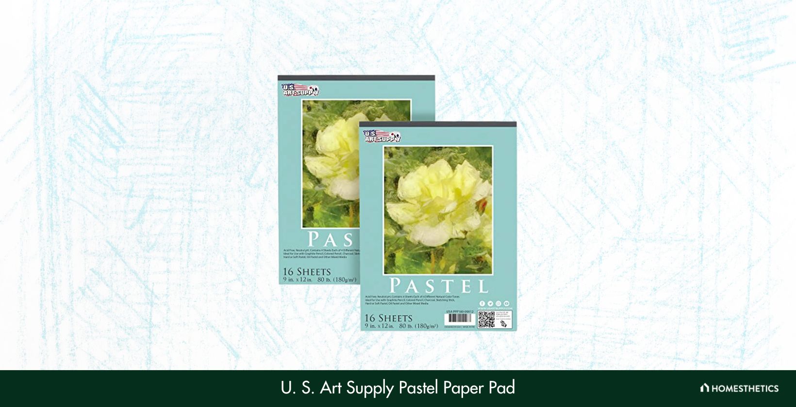 U. S. Art Supply Premium Oil Pastel Paper Pad