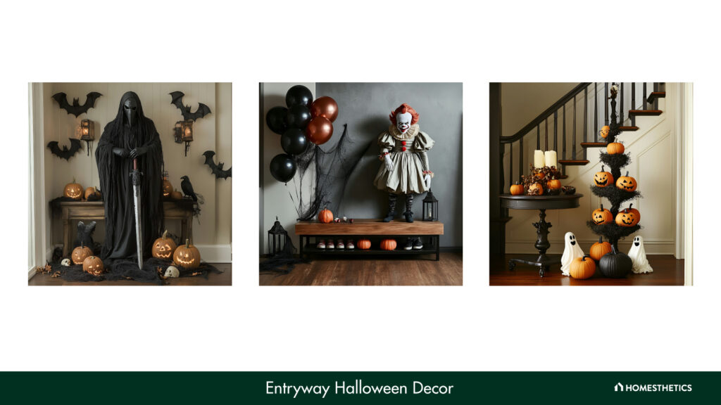 20 Entryway Halloween Décor Designs For A Haunting Welcome