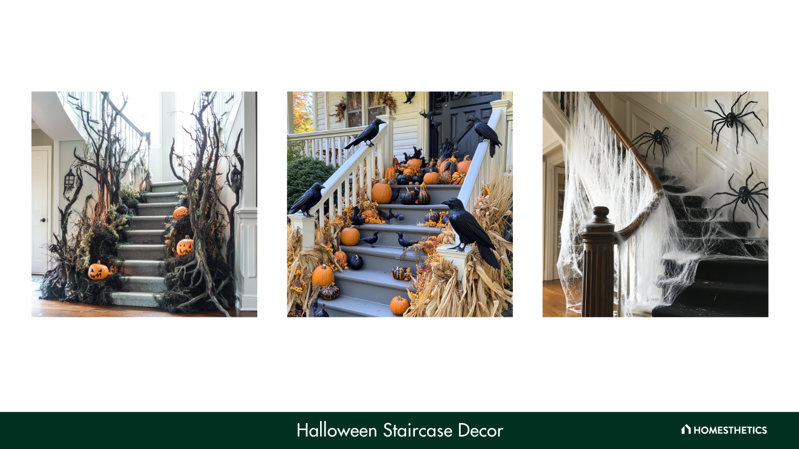 27 Halloween Staircase Décor Ideas for an Enchanting Spooky Season