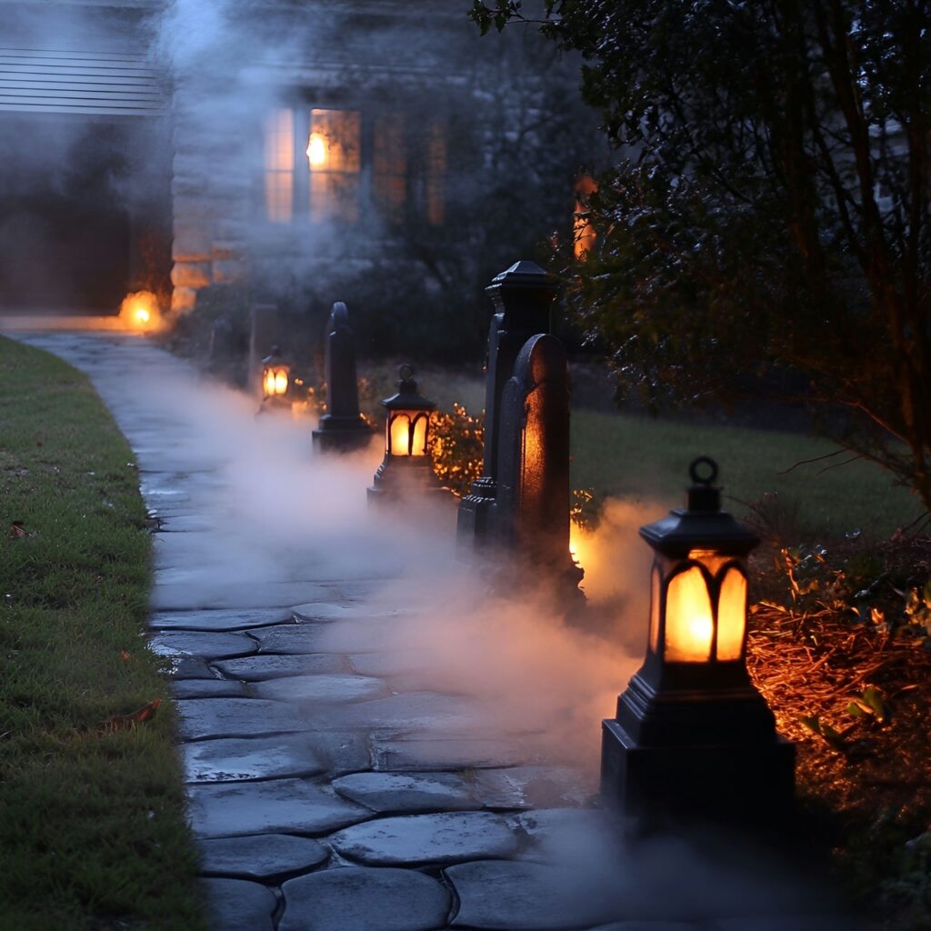 06. Fog-Filled Cemetery Path