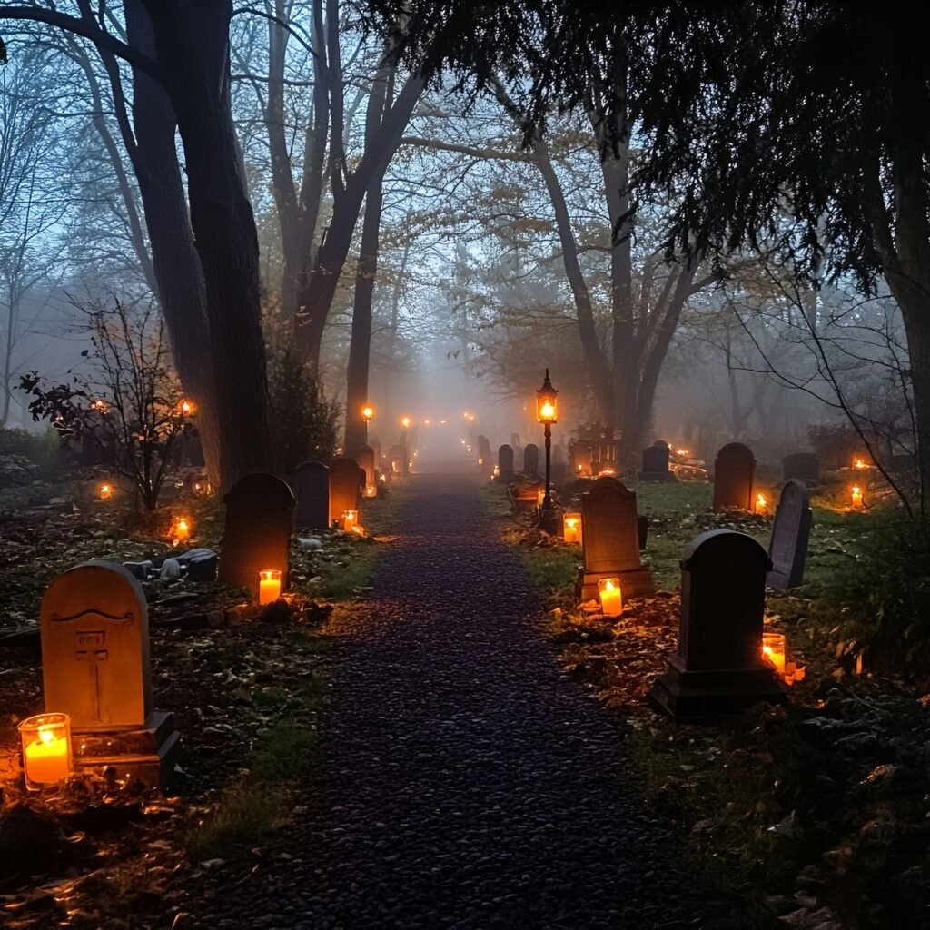 06. Fog-Filled Cemetery Path