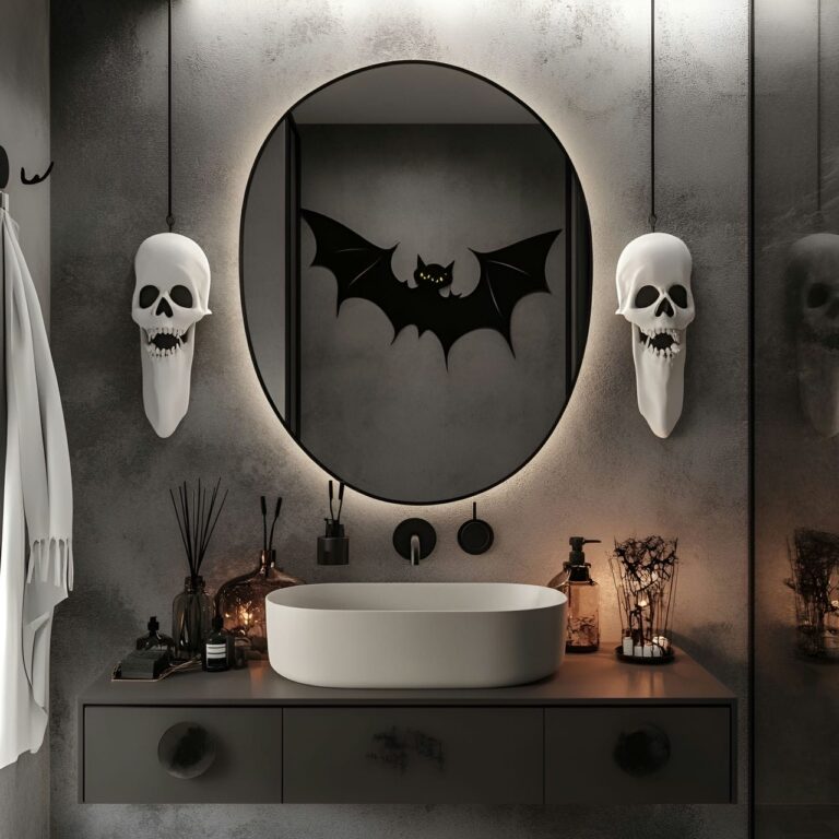 30 Halloween Bathroom Décor Ideas For Spooky Fun