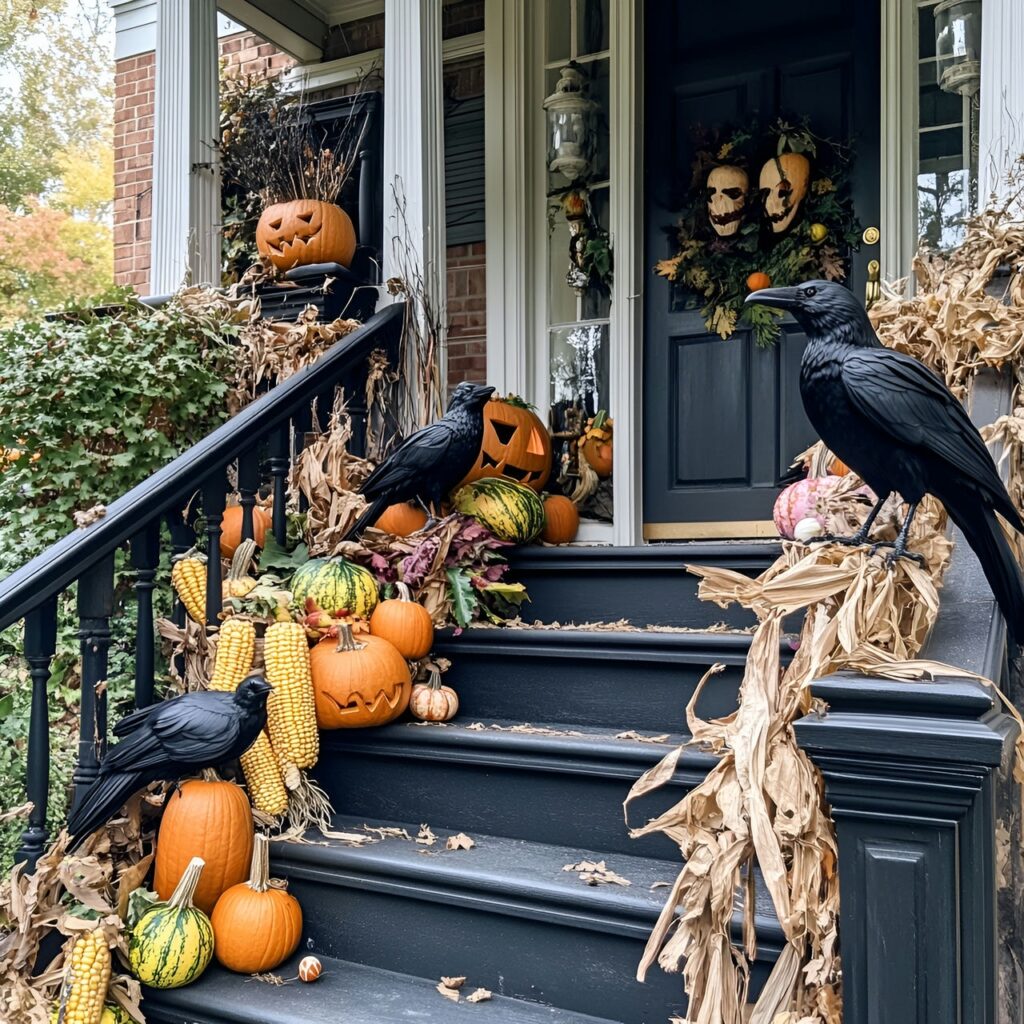 12. Classic Halloween Staircase