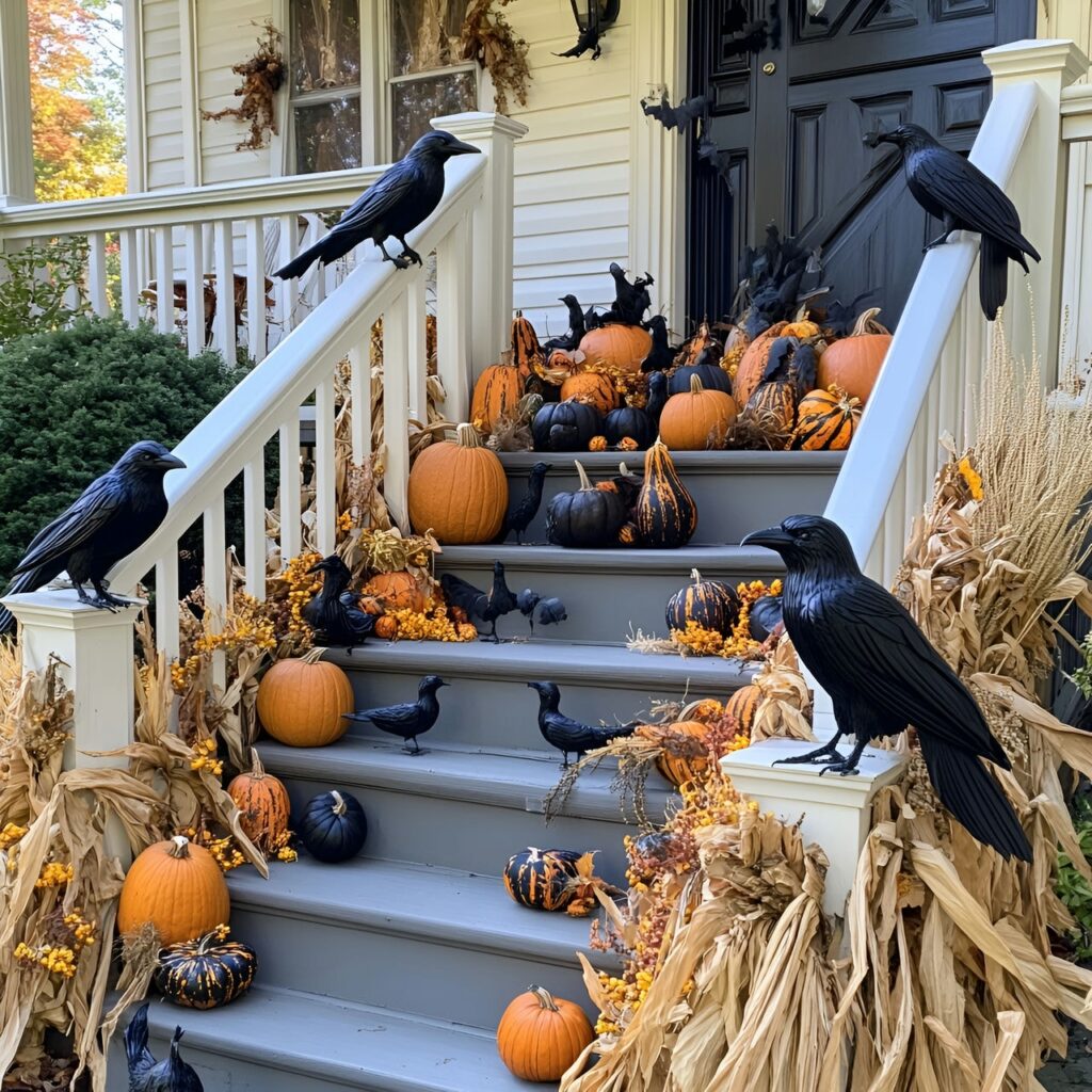 12. Classic Halloween Staircase