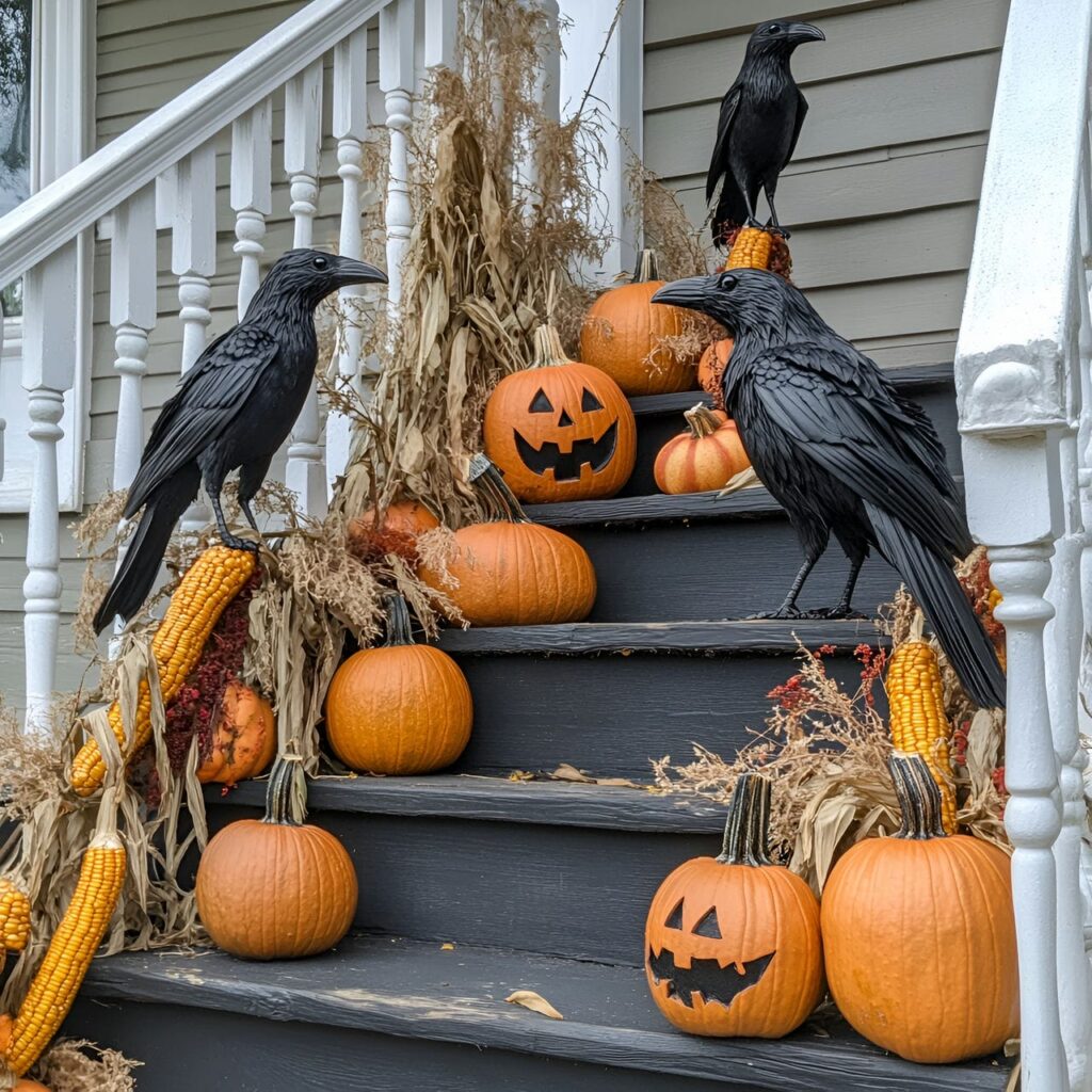 12. Classic Halloween Staircase