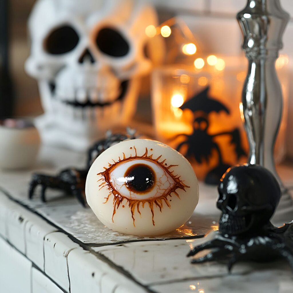 27. Creepy Eyeball Soap Bar with Realistic Detail