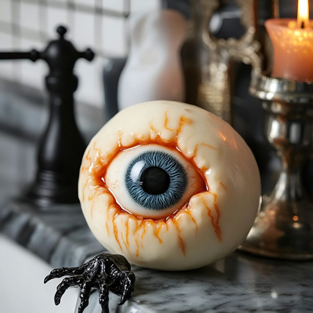 27. Creepy Eyeball Soap Bar with Realistic Detail