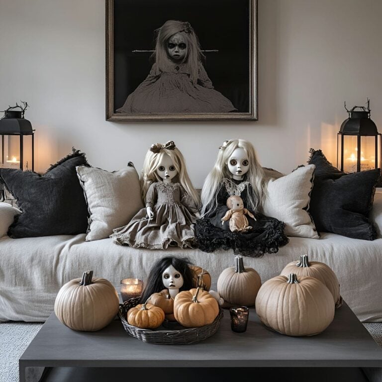 20 Living Room Halloween Decorations For A Spooky Makeover