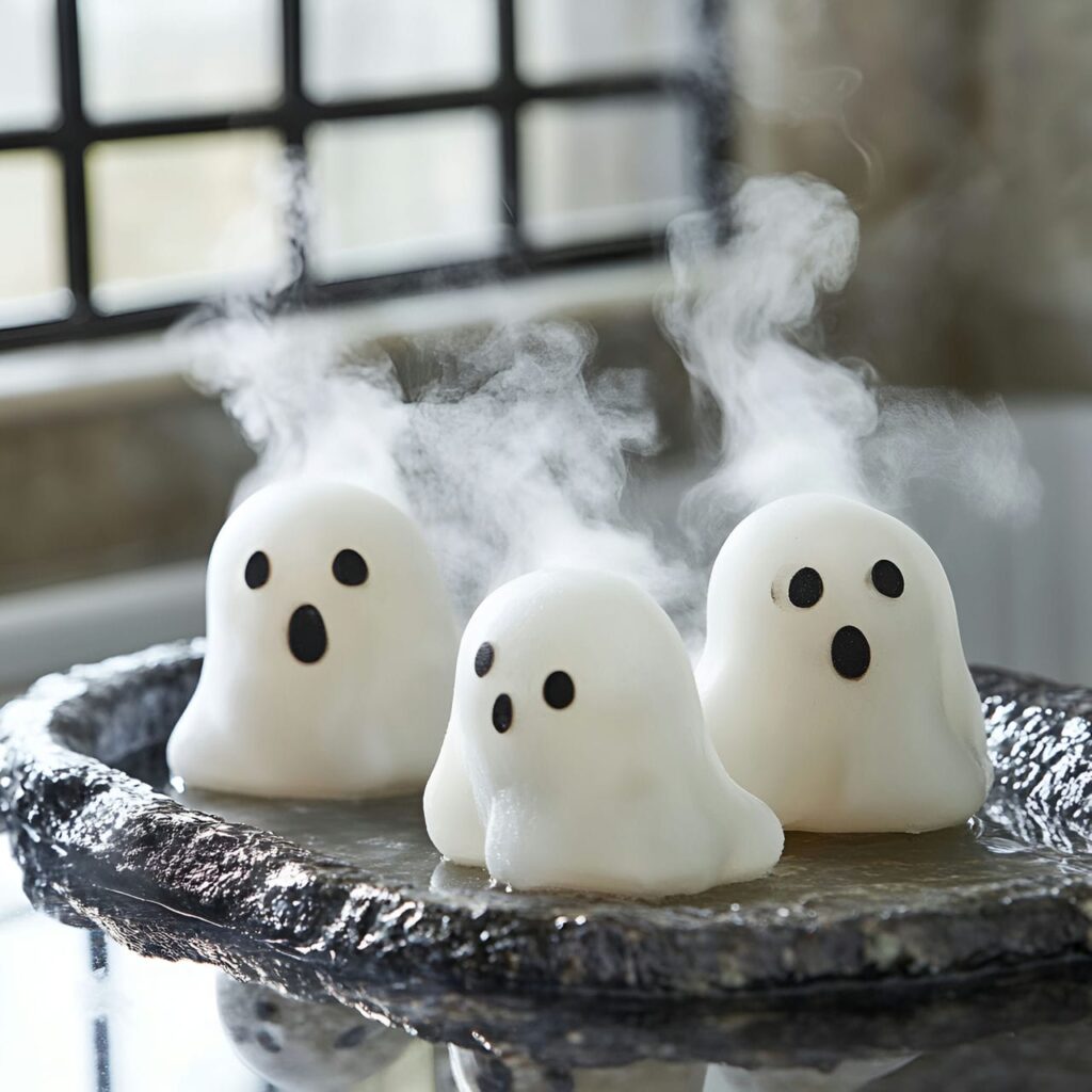 28. Ghostly Shower Steamers with Scented Mist