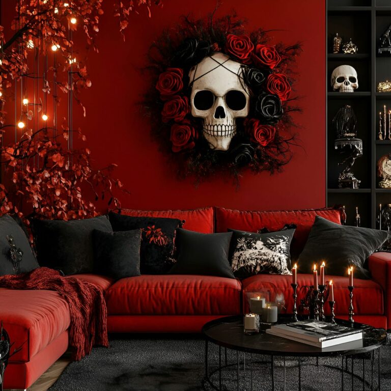 20 Living Room Halloween Decorations For A Spooky Makeover