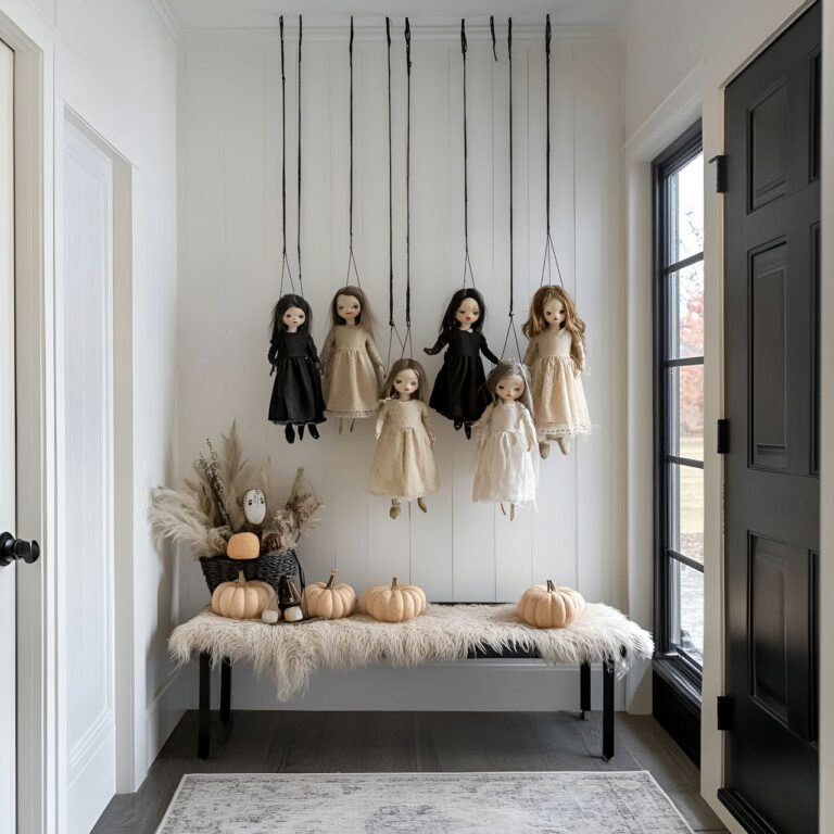 20 Entryway Halloween Décor Designs For A Haunting Welcome