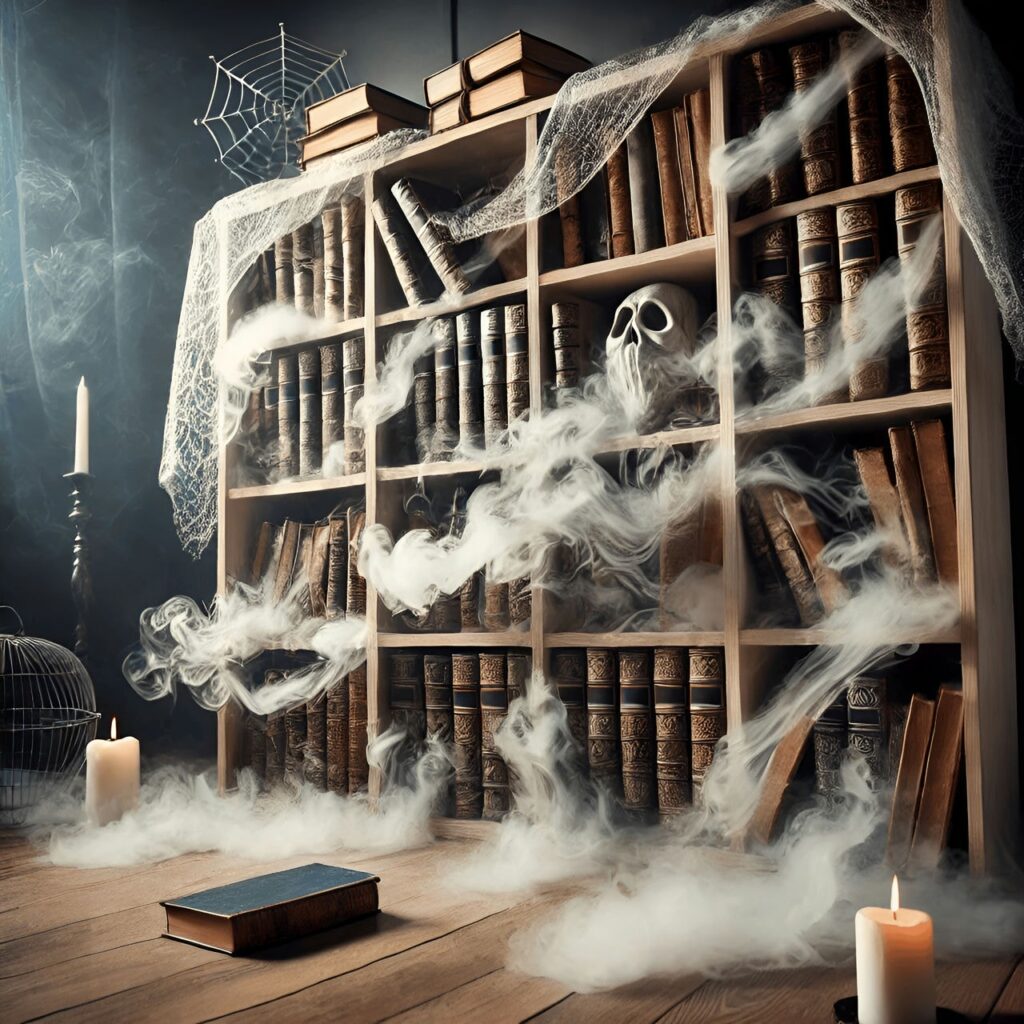 17. Haunted Library with Moving Books