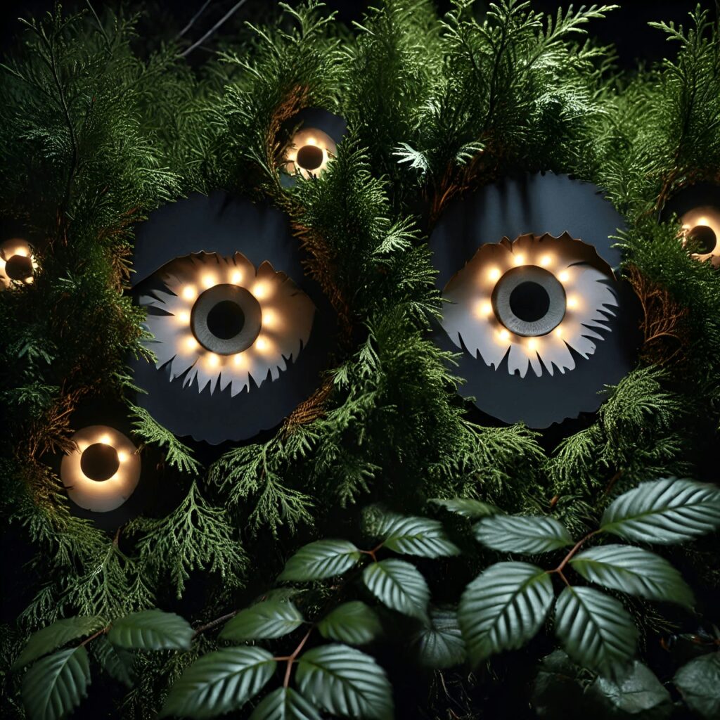 13. Monster Eyes in the Bushes