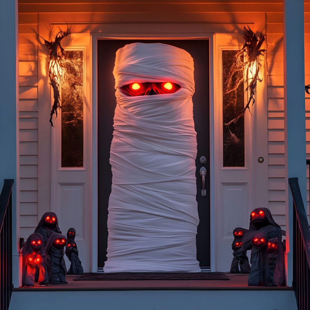 13. Mummy Wrap Entrance