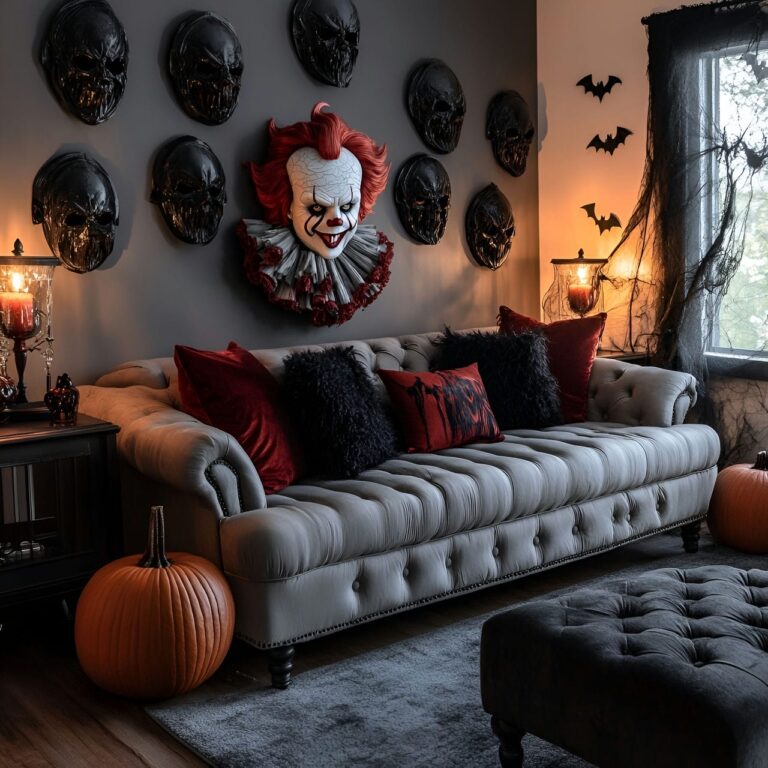 20 Living Room Halloween Decorations For A Spooky Makeover