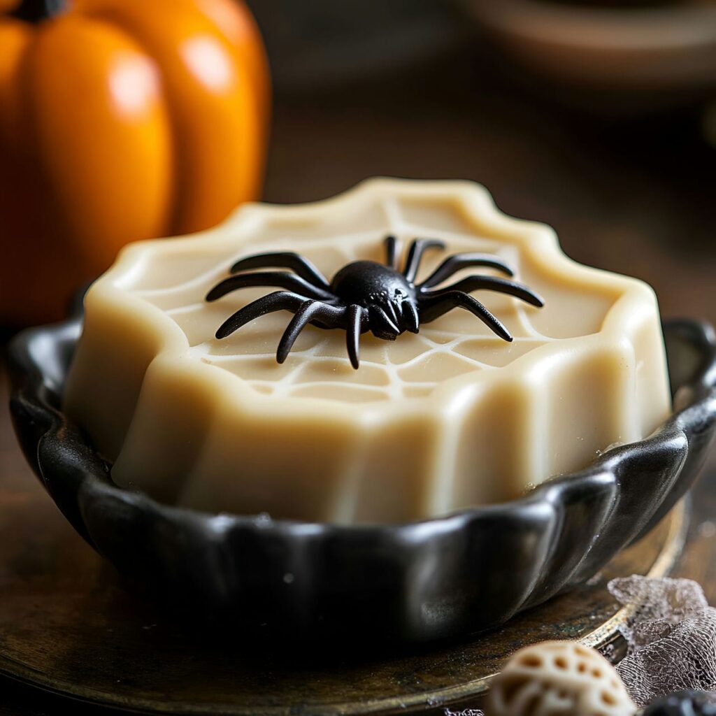 30. Spider Soap in a Web Dish with Creepy-Crawly Effect