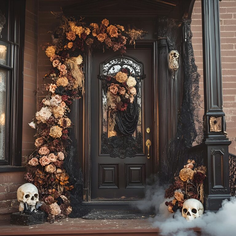 23 Front Porch Halloween Decoration Ideas For Spooky CurbAppeal