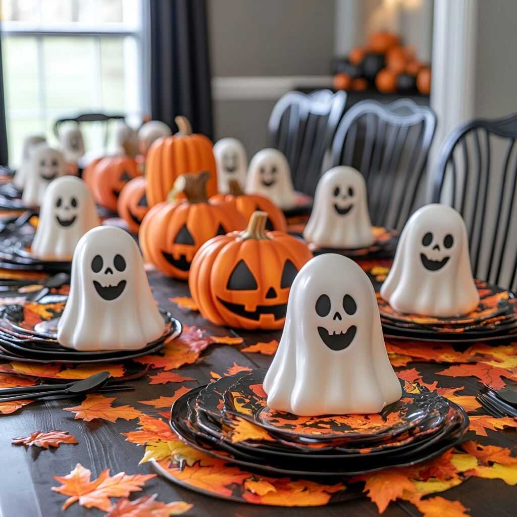 01. Whimsical Halloween Dining Décor