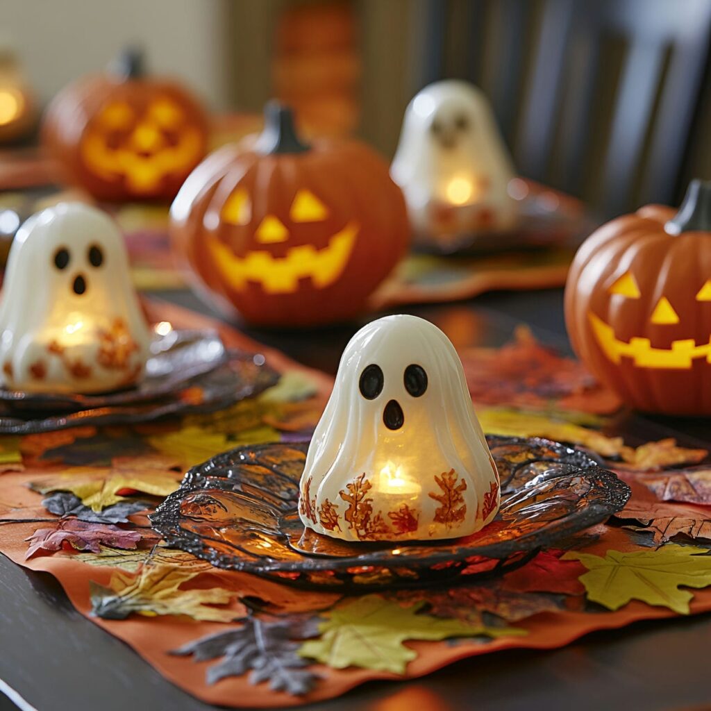 01. Whimsical Halloween Dining Décor