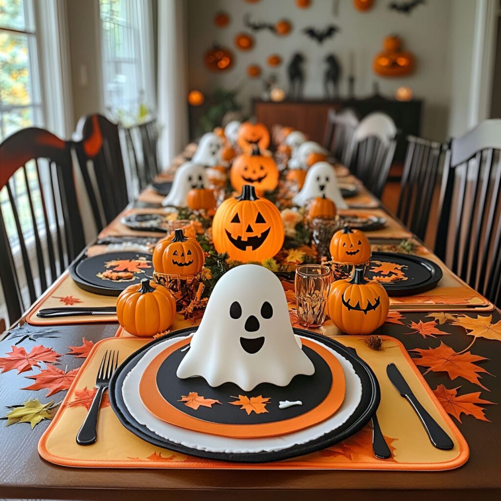 01. Whimsical Halloween Dining Décor