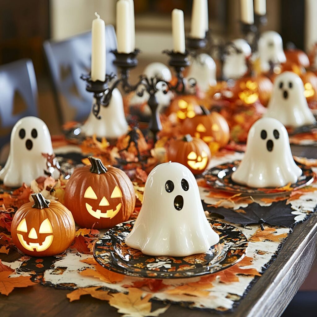 01. Whimsical Halloween Dining Décor