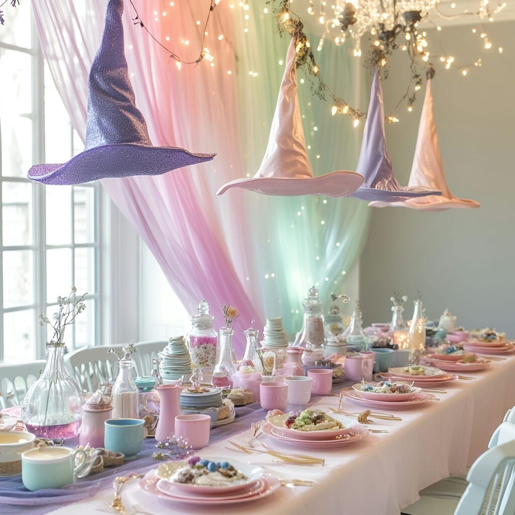 18. Whimsical Witch's Tea Party