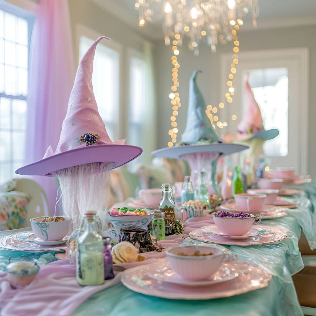 18. Whimsical Witch's Tea Party