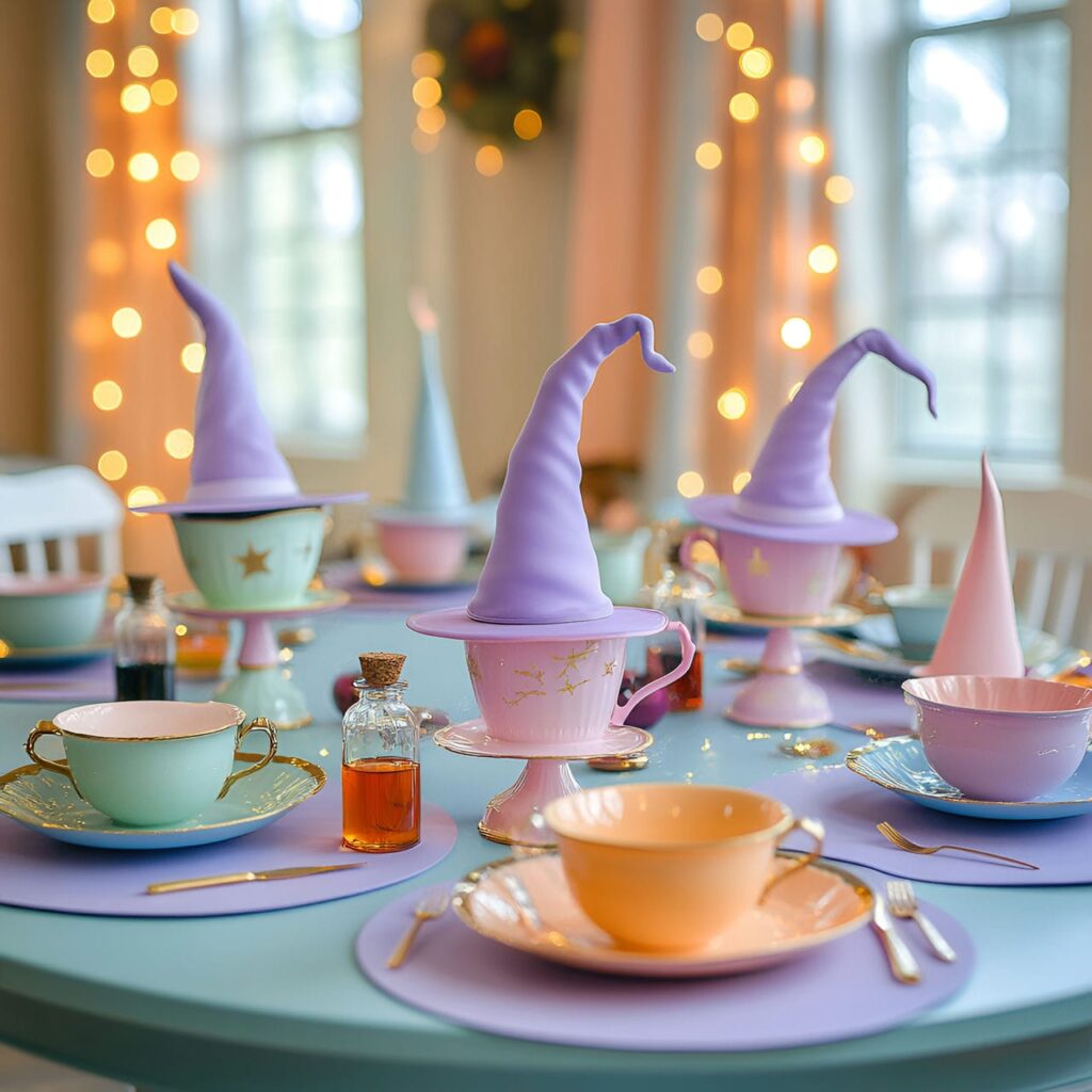 18. Whimsical Witch's Tea Party