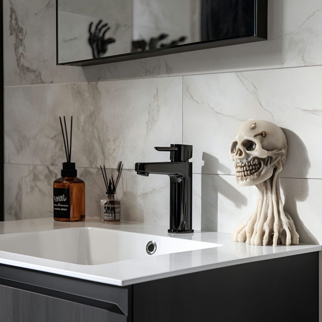 08. Zombie Hand Soap Dispenser with Creepy Practical Twist