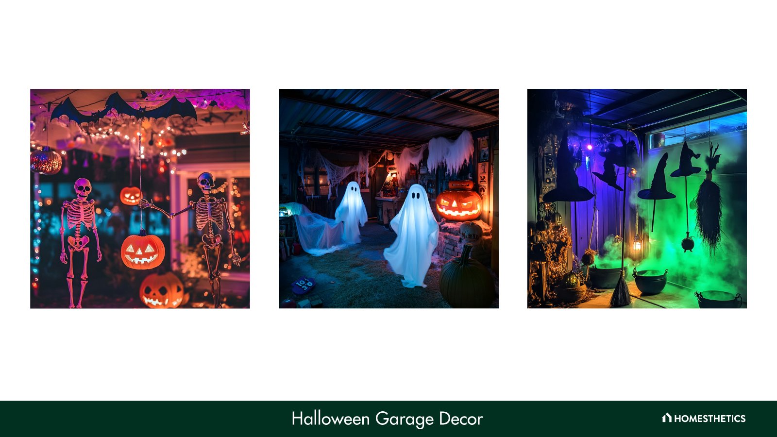 30 Halloween Garage Décor Ideas for a Spooky Transformation