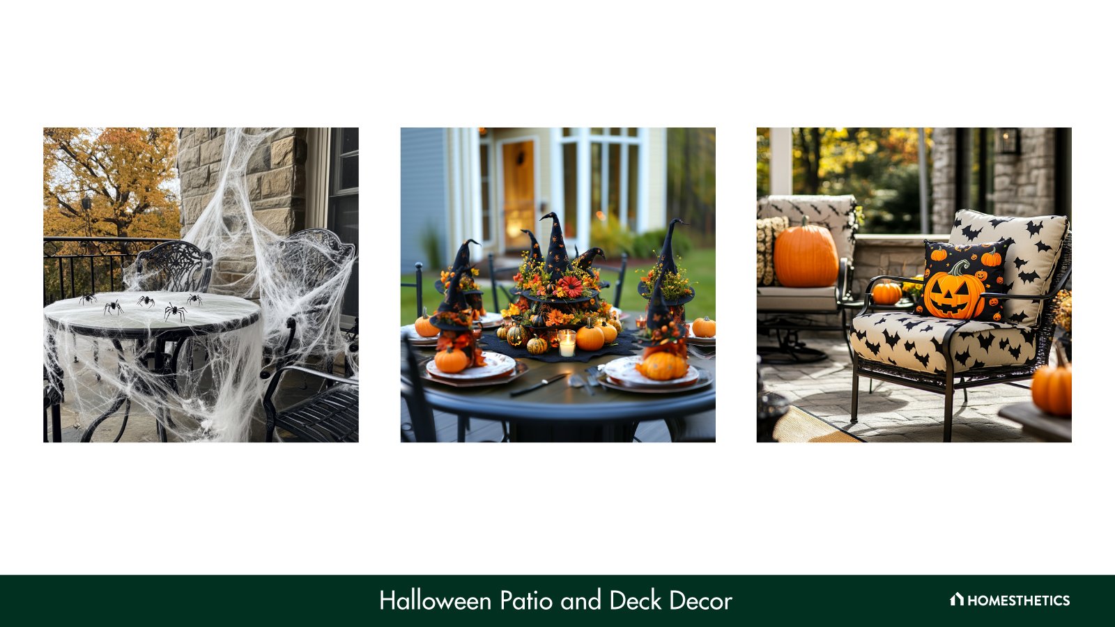 26 Halloween Patio and Deck Décor for a Haunting Ambiance