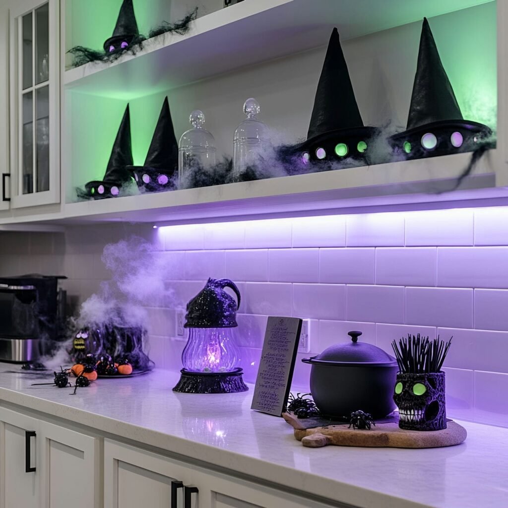 09. Enchanting Witch’s Spell Book Modern Scandinavian Kitchen Display