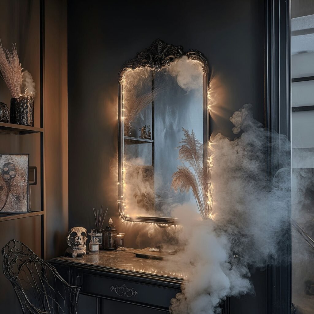 03. Haunted Mirror with Foggy Edges for Eerie Reflections