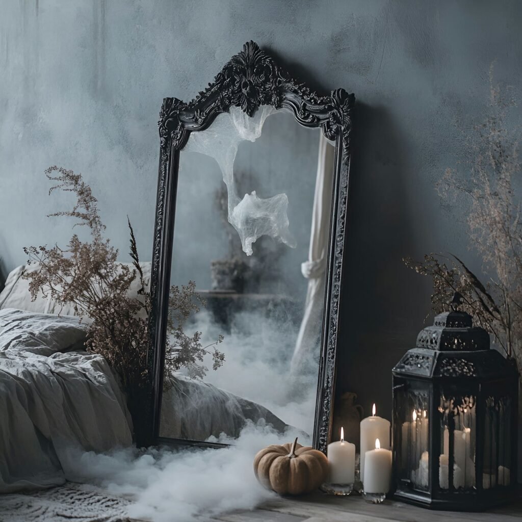 03. Haunted Mirror with Foggy Edges for Eerie Reflections