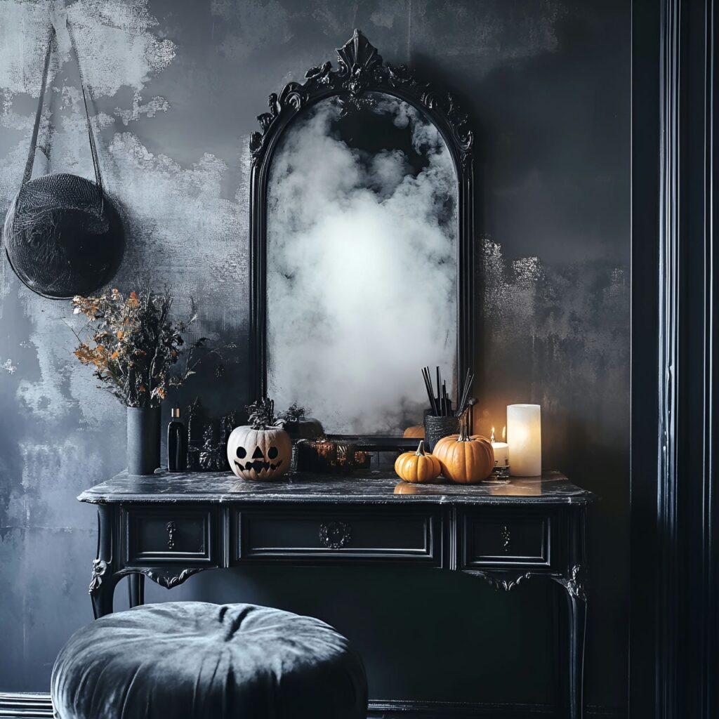 03. Haunted Mirror with Foggy Edges for Eerie Reflections