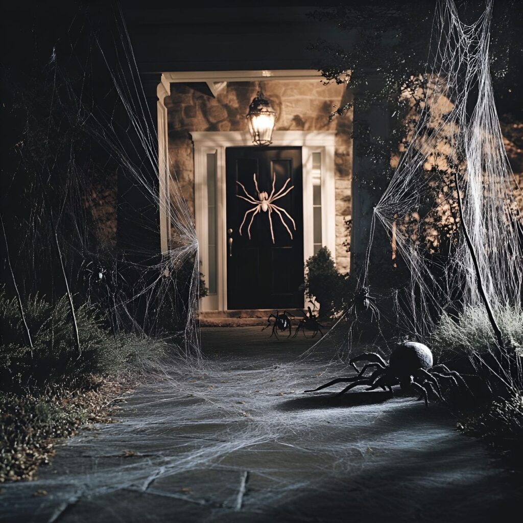 08. Spider Infestation Web Path with Giant Spiders and Shadows