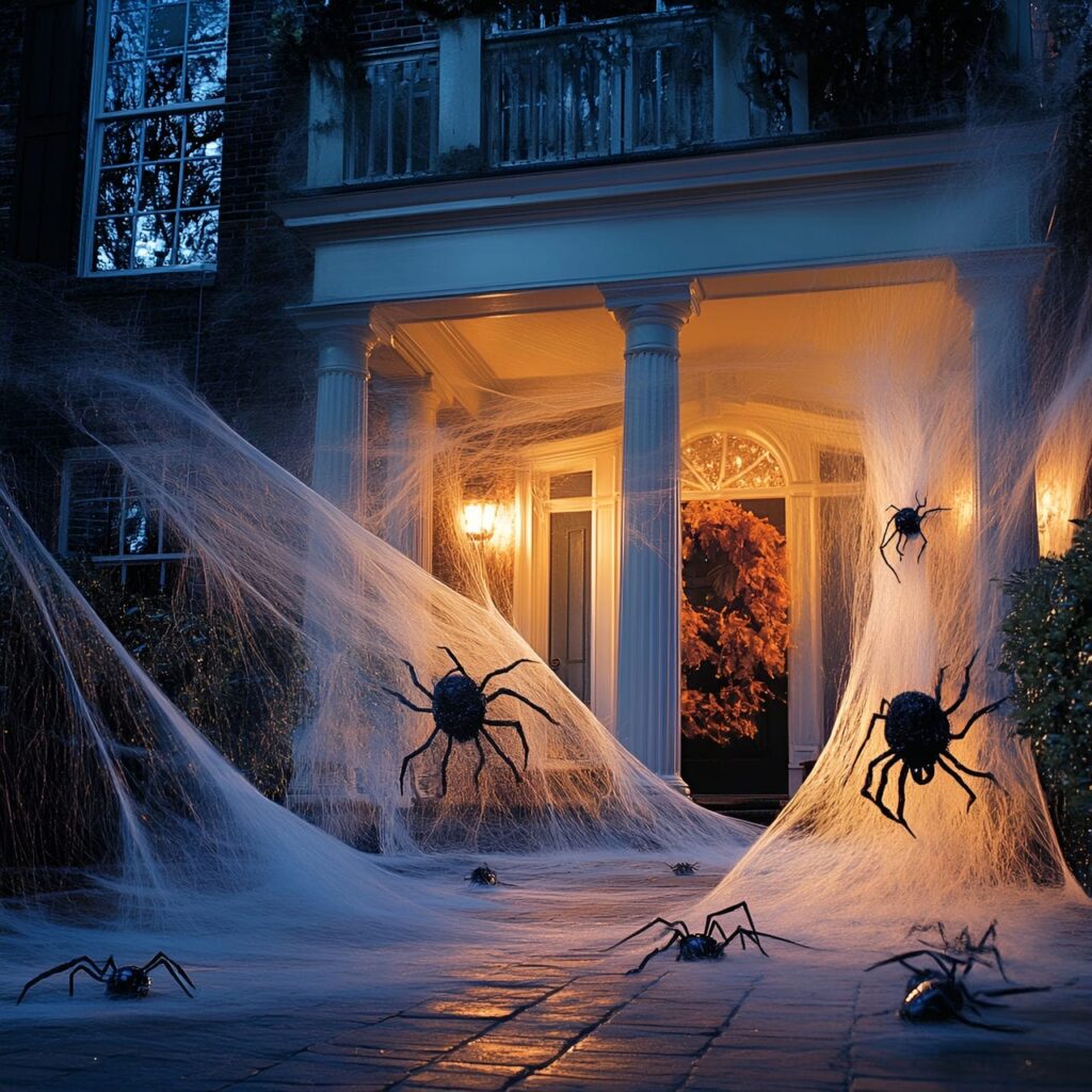 08. Spider Infestation Web Path with Giant Spiders and Shadows