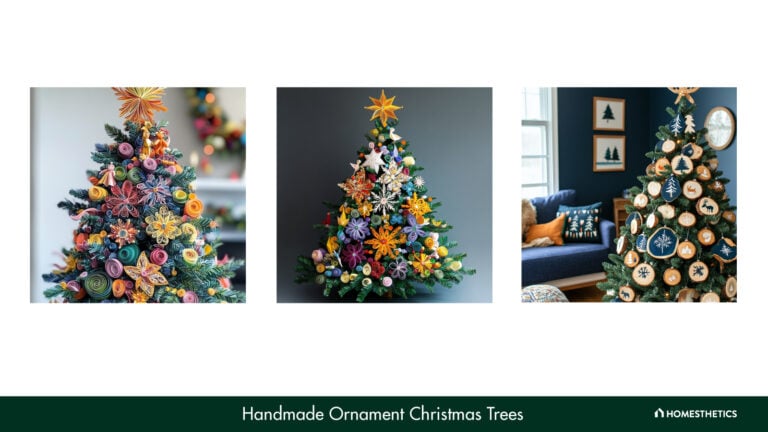 30 Handmade Ornaments Christmas Trees Bringing Artisanal Flair