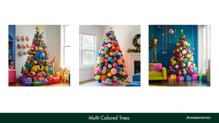 31 Multi-Colored Trees Perfect for a Vibrant Christmas