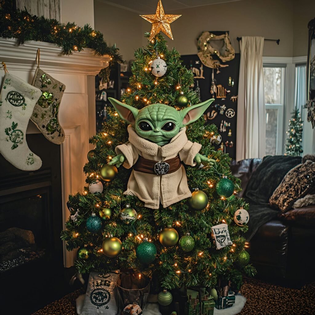 03. Star Wars Christmas Tree: Celebrate the Holidays in Galactic Style