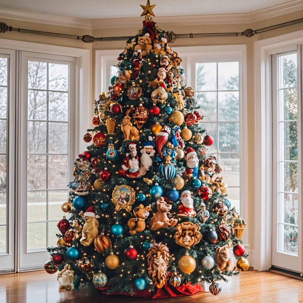 02. Disney Christmas Tree: Bring Magical Holiday Cheer to Your Home